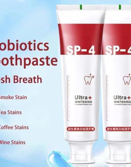 SP-4 Brightening & Stain Removing Toothpaste(PACK OF 2)