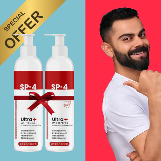 SP-4 Brightening & Stain Removing Toothpaste(PACK OF 2)